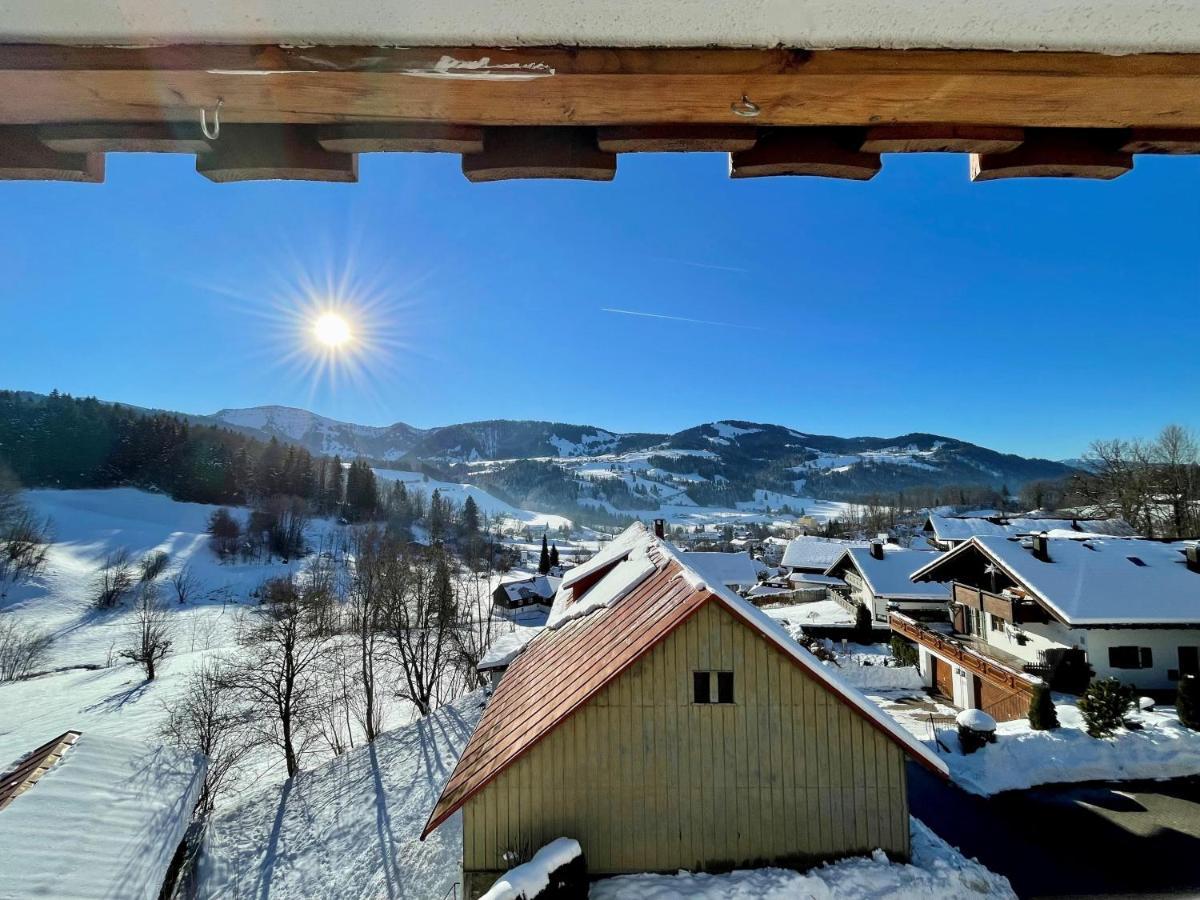 Appartement Alpenliebe-Mit Bergblick à Oberstaufen Extérieur photo