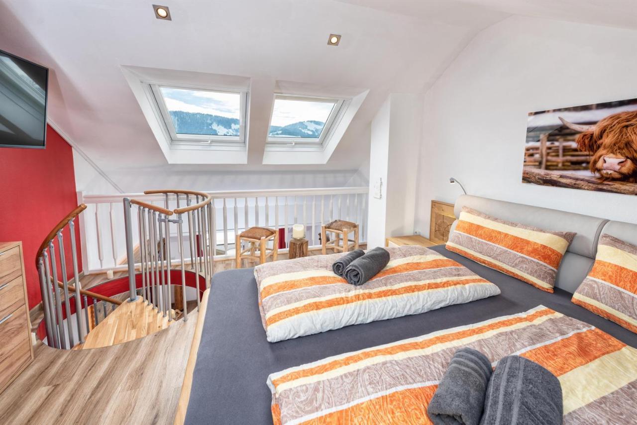 Appartement Alpenliebe-Mit Bergblick à Oberstaufen Extérieur photo